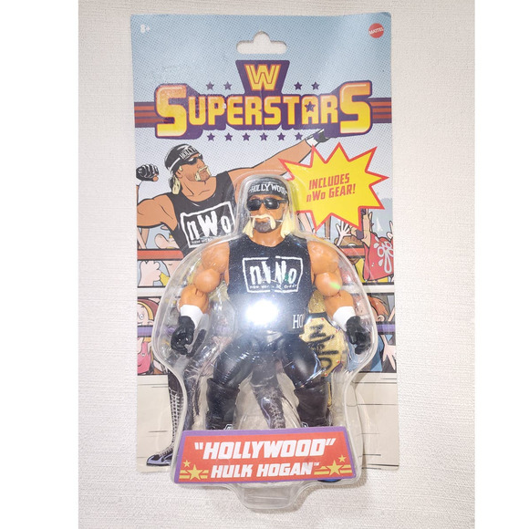 hulk hogan w superstar with nWo gear - Picture 2 of 9